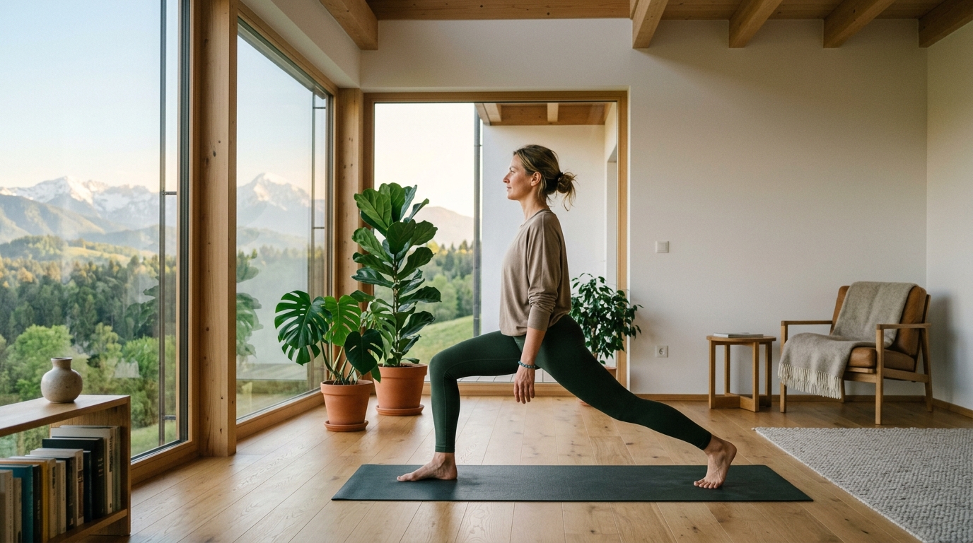 Mirno jutro in harmonija v vsakdanjem življenju